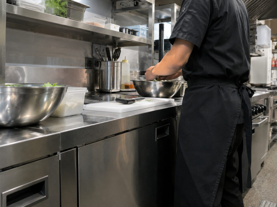 Kitchen set stainless