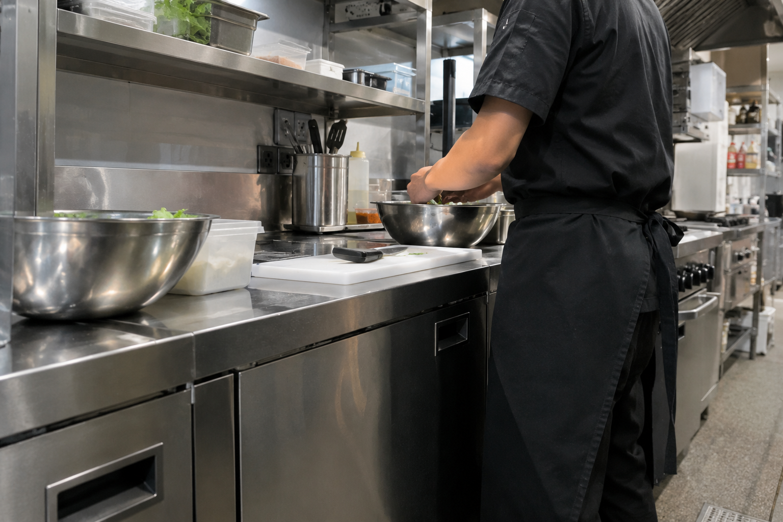 Kitchen set stainless